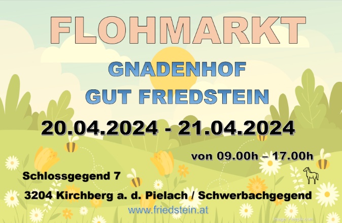 Flohmarkt Gut Friedstein 2024